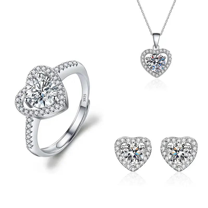 Luxury Pericardium 1 Carat Three Piece S