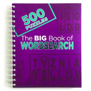 The Big Book of Word Search: 500 Puzzles -- Parragon Books - Spiral