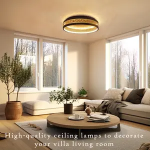 Adjustable Round Ceiling Light – Change Your Mood (and Your Room’s Lighting) with Dimmable LED & Color Temperature Control