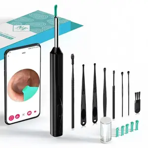 This high-tech visual ear pick with an HD endoscope lets you see tiny earwax clearly, featuring one-click connection and compact portability—it's both a cleaning tool and an ear-care device for safe, worry-free daily use.