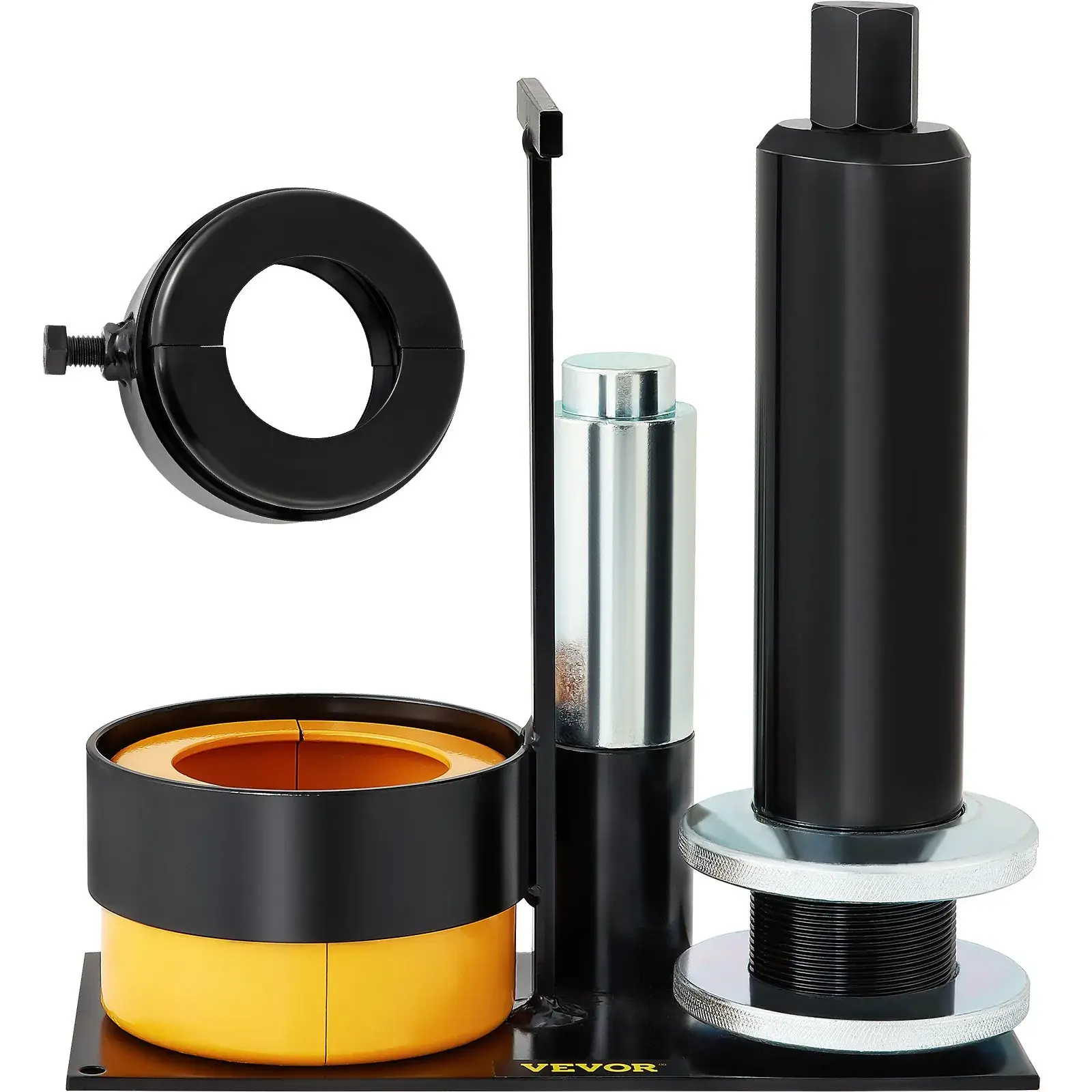 【Summerfinds】VEVOR Carrier & Pinion Bearing Puller,Compatible with Dana 30406070Ford 9\" BearingsPinion Puller Tool with 2 Clamshells45# Steel Clamshell Carrier Bearing Puller for Auto Repair
