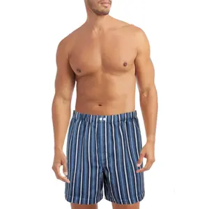 Sateen Linen Cotton Boxers, Encanto by Armani International - Crafted in Europe