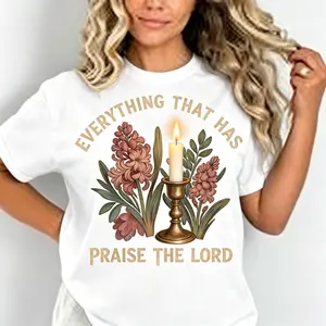 💒   Crown Of Thorns "He Is Risen" Easter Christian Faith Graphic T-Shirt