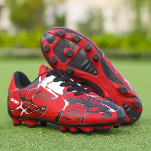Boys' Non-Football Cleats with Spikes Professional Comfort Breathable Soccer Shoes Training Competitions Outdoor