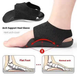 Upgraded High Performance Arch Support Insoles Orthotic Inserts for Severe Flat Feet Plantar Fasciitis Heel Arch Pain Relief Shock Absorbing for Men Women
