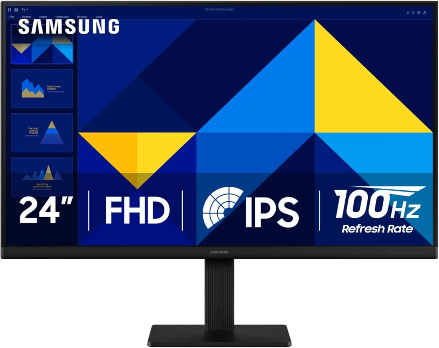 SAMSUNG 24" S30GD FHD 100 HZ MONITOR IPS HDMI VGA 3YR