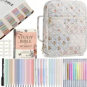 1 Set Bible Christian Journaling Kit, Includes Morandi Gel Pens, Highlighter, Stickers, Diy Art Stickers, Spiral Bound Notebook, 8.3x5.5 Inch, Bible Study Supplies.Christmas Gift for Friends, family members, lovers, sons, daughters, mothers, fathers.