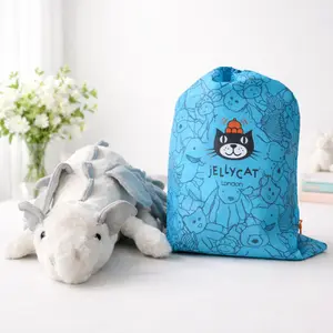 Jellycat White Snow Dragon Plush with Gift Bag, Soft Dragon Stuffed Animal, Cute Fantasy Plush Toy, Birthday Gift for Kids Girls