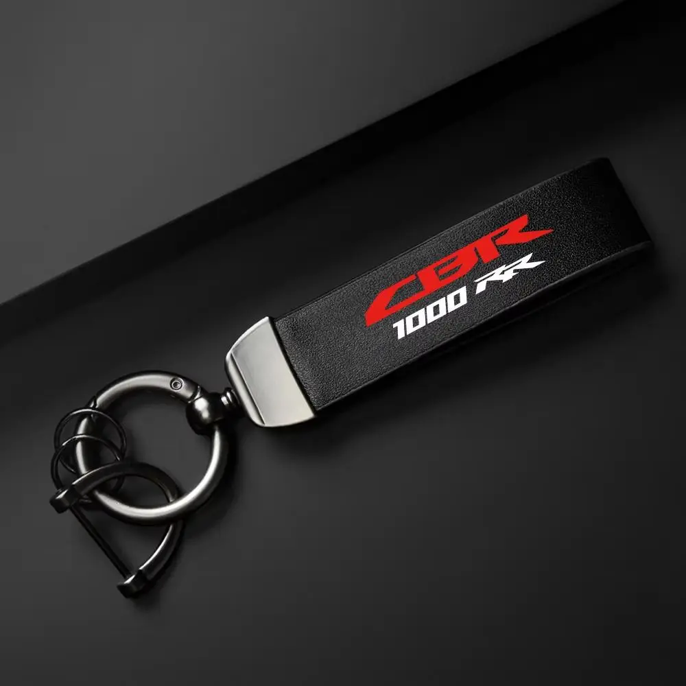 Durable PU Leather Motorcycle Keychain Holder for Honda CBR1000RR, Stylish Bike Key Ring for Bikers, Perfect Gift for Motorbike Enthusiasts, Heavy Duty Keychain, Stylish Keyring, Key Rings Heavy Duty