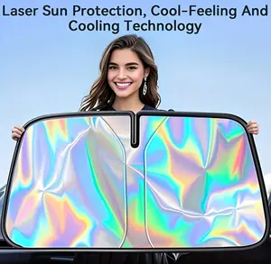 Premium Car Front Windshield Sunshade Effective Heat Insulation UV Defense Cover