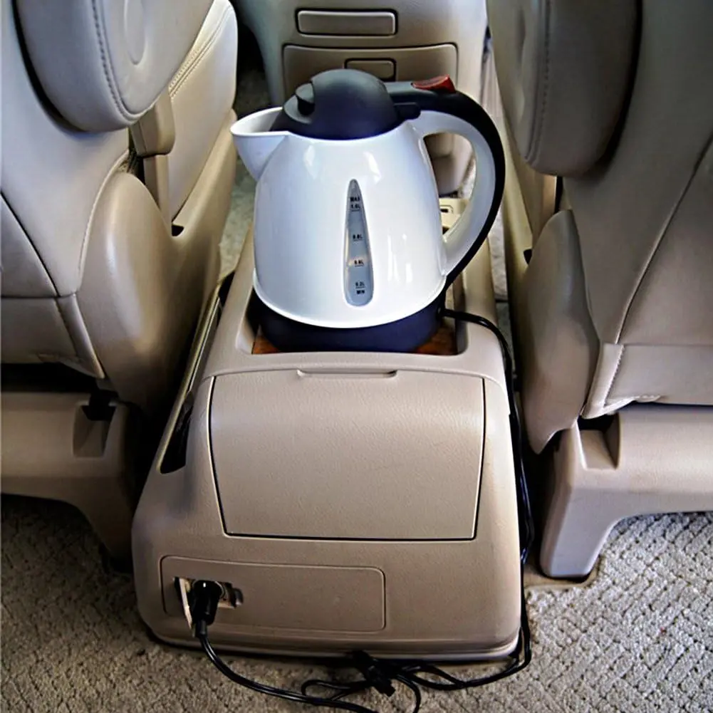 Portable Electric Water Heater & Kettle, Durable, Auto Shut-Off Function, Fast Boiling, Suitable for Truck RV Travel, 12V & 24v Car Use, Automatic, Thermostatic Kettle, Fast Heating Kettle, Travel Tea Kettle