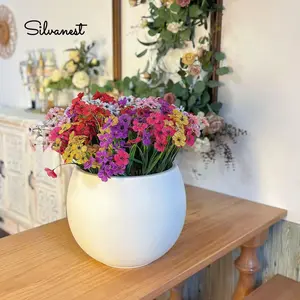 【Memorial Day】Silvanest 24 Bundles UV Resistant Artificial Flowers Outdoor - Colorful Artificial Morning Glory Plants for Garden, Porch, Patio Decor, Mother’s Day Gift for Mom, Outdoor Artificial Flowers Decoration