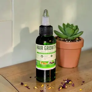 Miracle Indian Hair oil 2 oz  100% Natural  encourages healthier hair and longer Hair set Rosemary Argan Haircare Plant Nourishing Argan Oil Biotin Restore.
