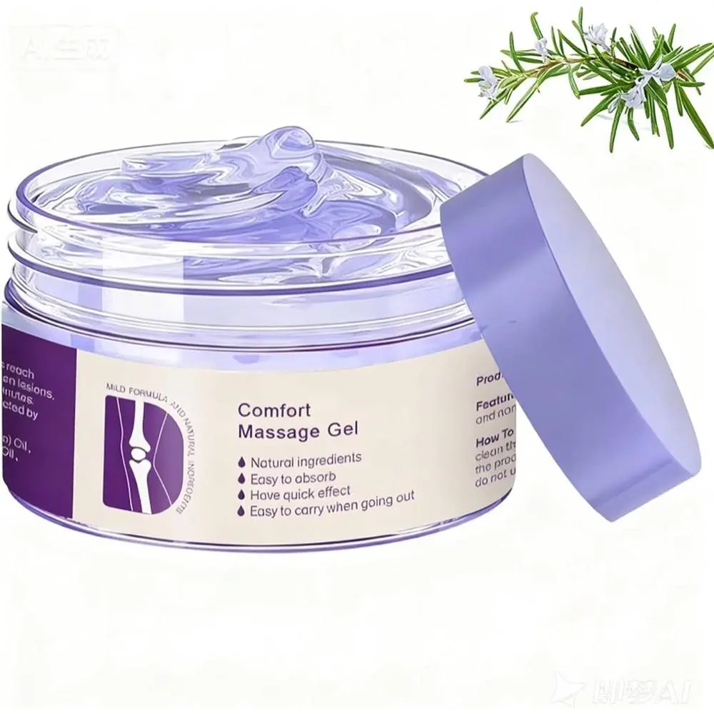 Comfort Massage Gel with Natural Ingredients Easy to Absorb Quick Effect Portable for On-the-Go Use