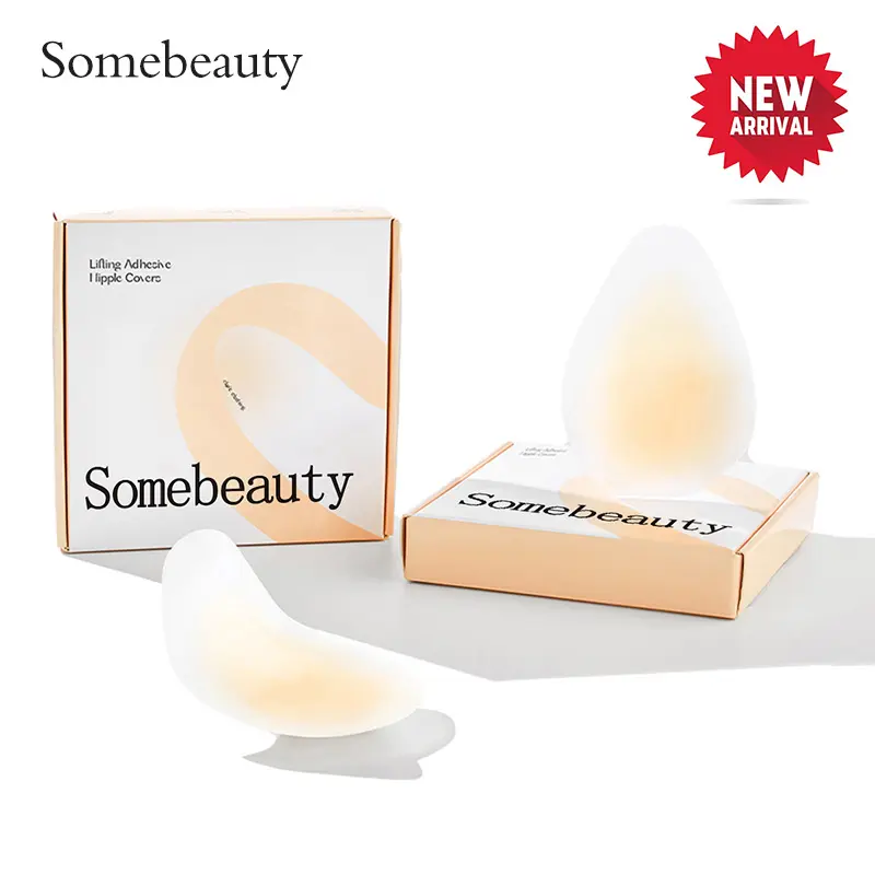 Somebeauty Water Drop/ Rabbit Ear, Somebeauty Lifting Adhesive Nipple Covers, Contains Aloe Vera Extract