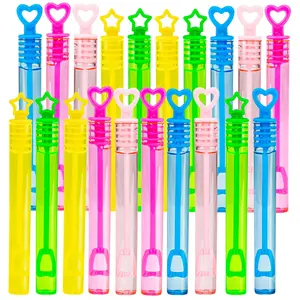 Random Color Bubble Wand, 24pcs Mini Bubble Wand, Bubble Wand for Summer Outdoor Party Themed Birthday Wedding Classroom Carnival, Ornaments