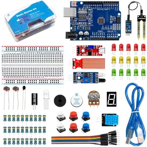 LAFVIN Basic Starter Kit with R3 CH340,Breadboard + Retail Box Compatible with Arduino IDE