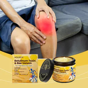 60g joint relieving cream, joint care cream, and natural bee venom joint gel can effectively relieve joint pain in neck, waist, back, hands, feet and legs