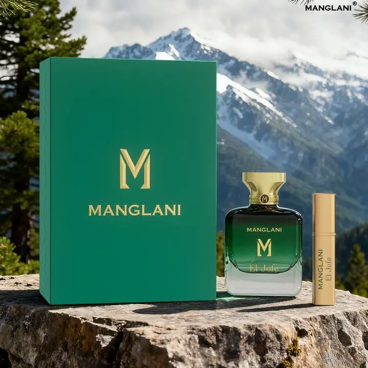 MANGLANI El Jefe 3.4 oz 100 ml Extrait de Parfum - Vanilla Warm Spicy Amber Sweet Fresh Spicy Lavender Aromatic Blend