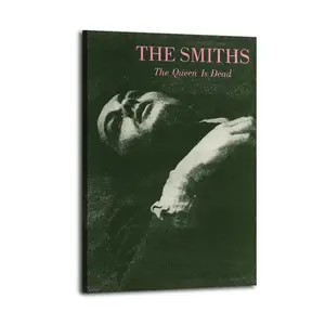 The Smiths The Queen Is Dead, Album Cover Poster| Bedroom Art | Bathroom Art | Trendy Wall Art | Funky Wall Art