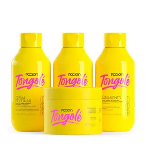 La Pocion Shampoo Tongole, La Pocion  Leave on Tongole, La Pocion Tratamiento Tongole y La Pocion Mascarilla Capilar Tongole (4 pack)