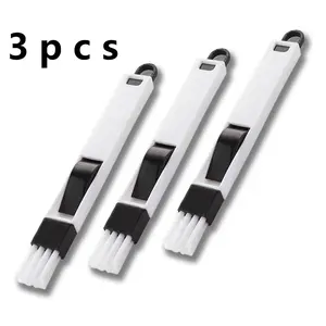 3-piece set of multifunctional window cleaning brushes - suitable for living rooms, bedrooms, bathrooms, kitchens, etc. - no power required