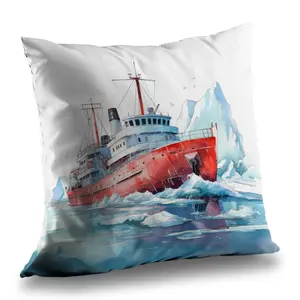 MWW C1PO20203Y697N 20 x 20 in. Breaking the Ice - Turquoise Outdoor Throw Pillow for Decor