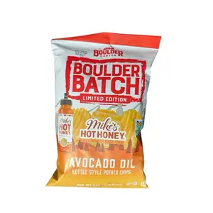 Limited Edition Boulder Canyon Mike's Hot Honey Kettle Style Potato Chips-1 bag 5.25 oz