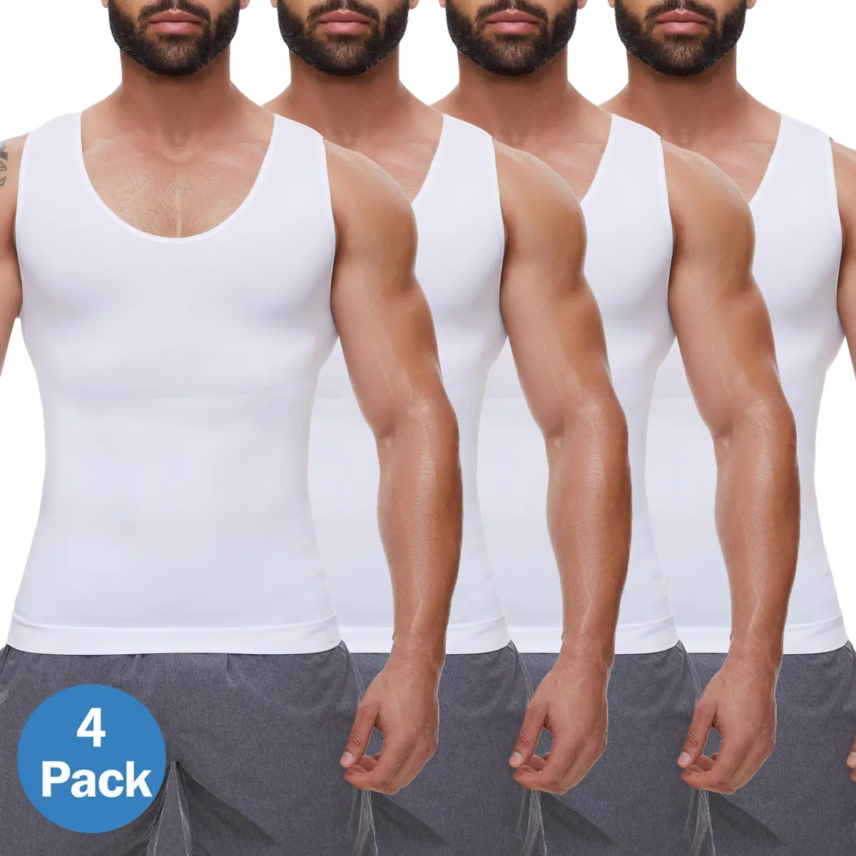 White (4 Pack)