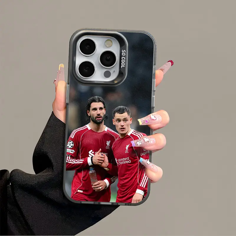 IPhone 17 Promax Szoboszlai Wirtz Phone Case Anti Drop Protective Case Suitable For iphone 16 15 14 13 SAMSUNG S25 24 23 22 ULTRA Acrylic Football Phone Case