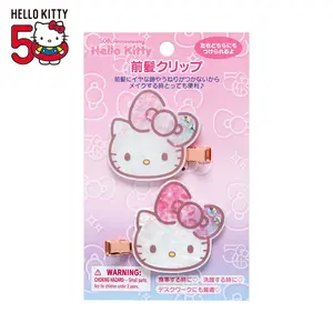Hello Kitty Mini Hair Clip Set 50th Anniv. (Fashionable Ribbons Series)