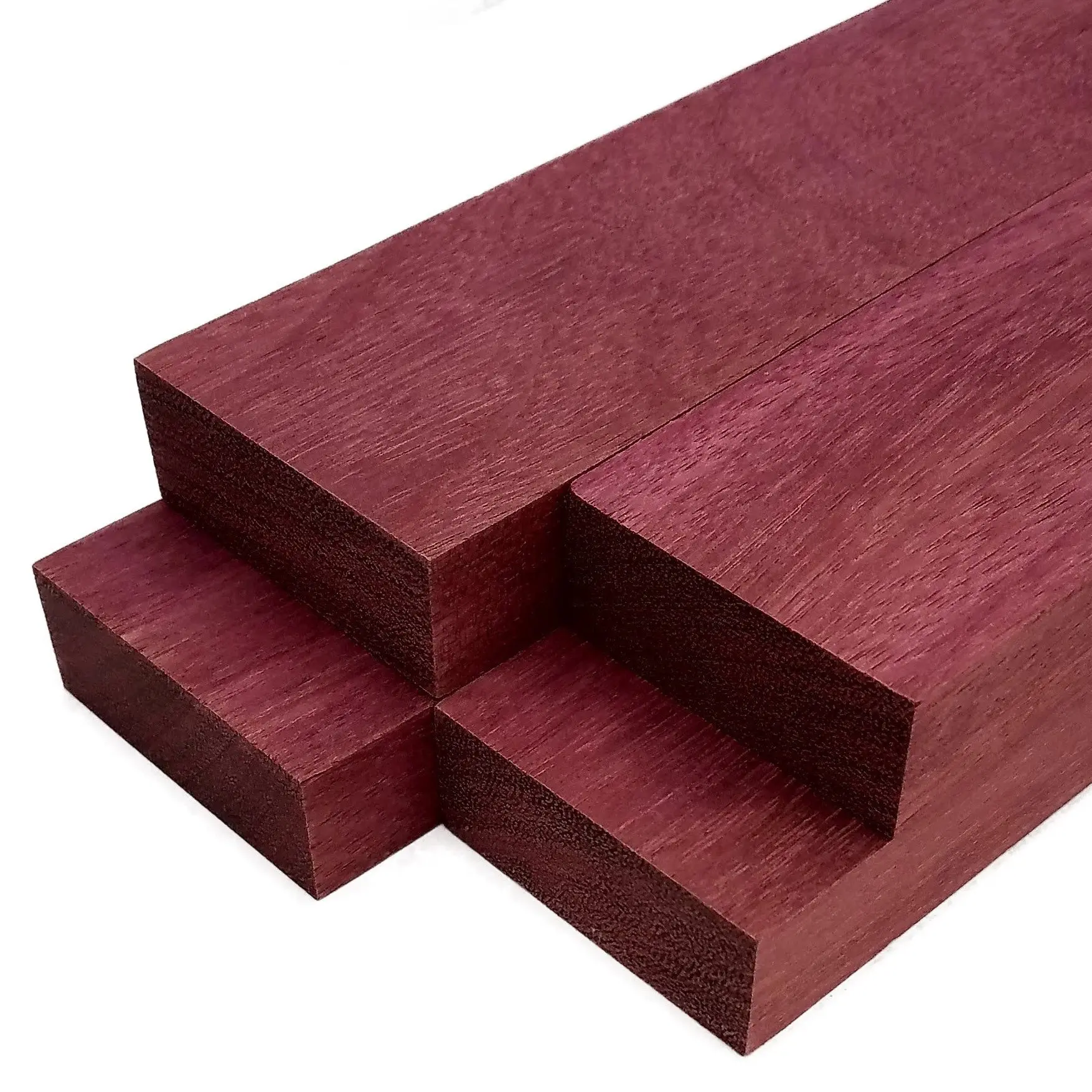 Purpleheart Lumber Board - 3/4" x 2" (4 Pcs)