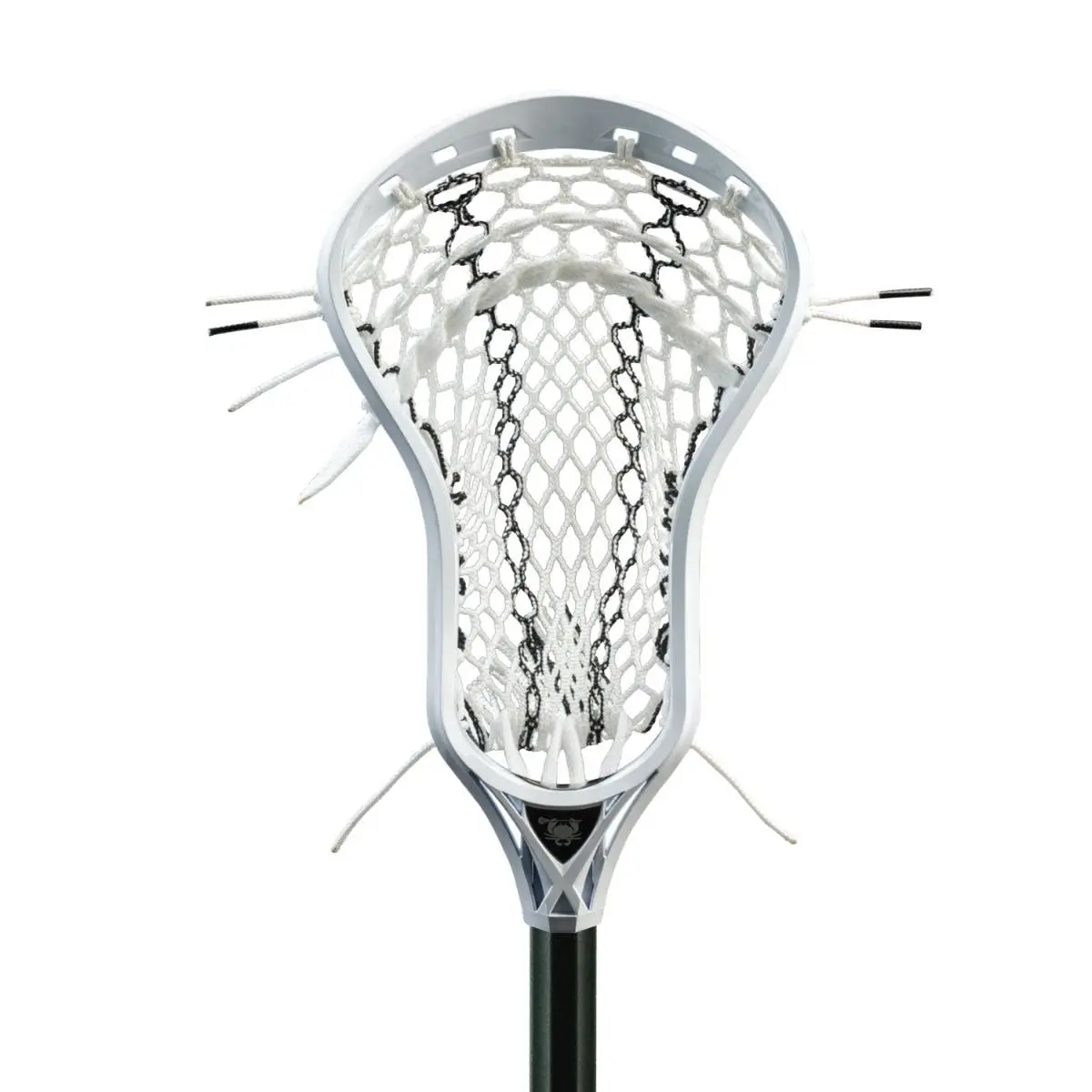 Unisex ECD Rebel CF5 Complete Lacrosse Stick - Adjustable Design, Aggressive Flare, Depth Control, Pinched Scoop for Ground Balls