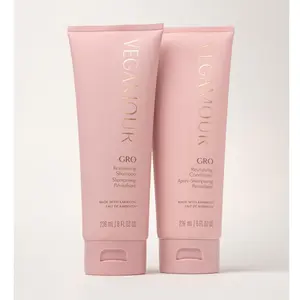 Vegamour GRO Revitalizing Shampoo & Conditioner Set | Hydrating Vegan Formula that Removes Buildup, Strengthens & Promotes Fuller, Thicker Hair, No Harsh Chemicals, All Hair Types & Color Safe