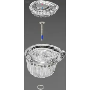 White and Chrome Shower Handle Kit, Replacement Knob for One-Handle Tub and Shower, Durable Posi-Temp Compatible Insert, Easy to Install, Universal Fit Bathroom Faucet Control