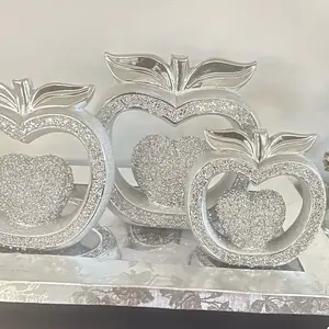 Siver apple shaped
