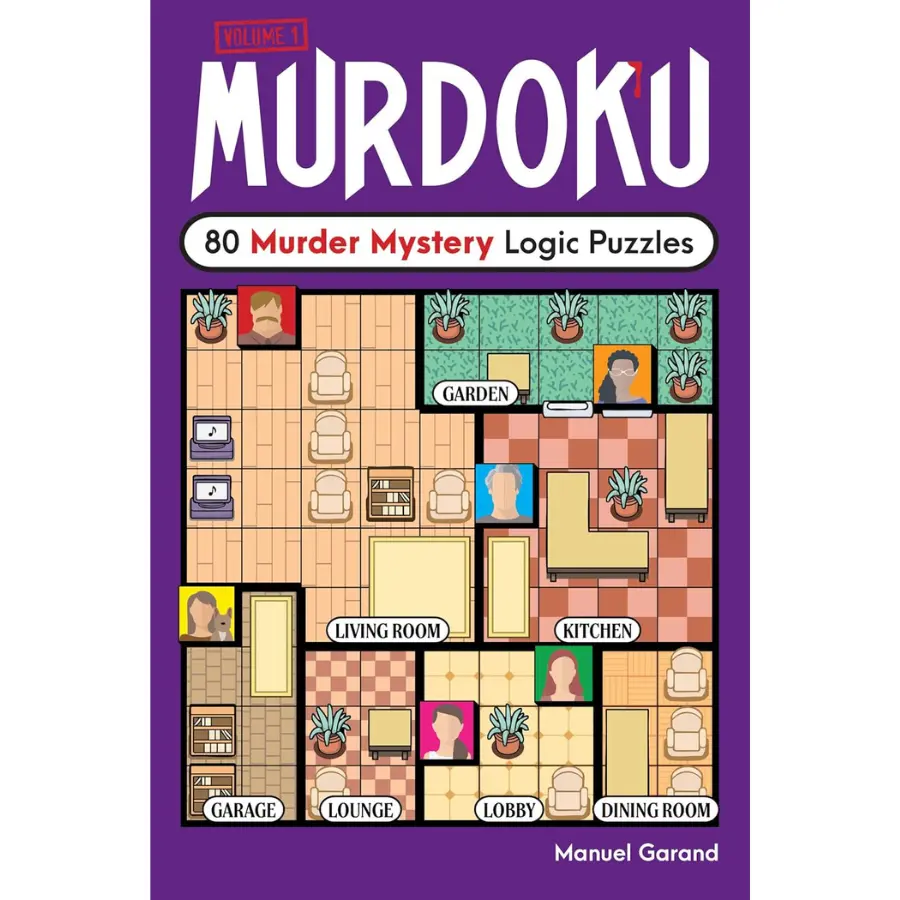 Murdoku: 80 Murder Mystery Logic Puzzles | Solve Detective Cases with Sudoku-Inspired Brain Teasers, Deduction Challenges & Crime-Solving Games