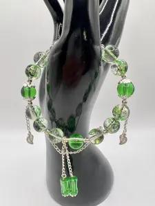 Adjustable Bead Bracelet with Cute Charms & Spacers