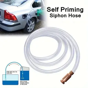 Automobile Oil Suction Pump, Red Copper Siphon Refueling Pipe, Oil Delivery Pipe, Urea PVC Pipe, Manual Oil Extractor