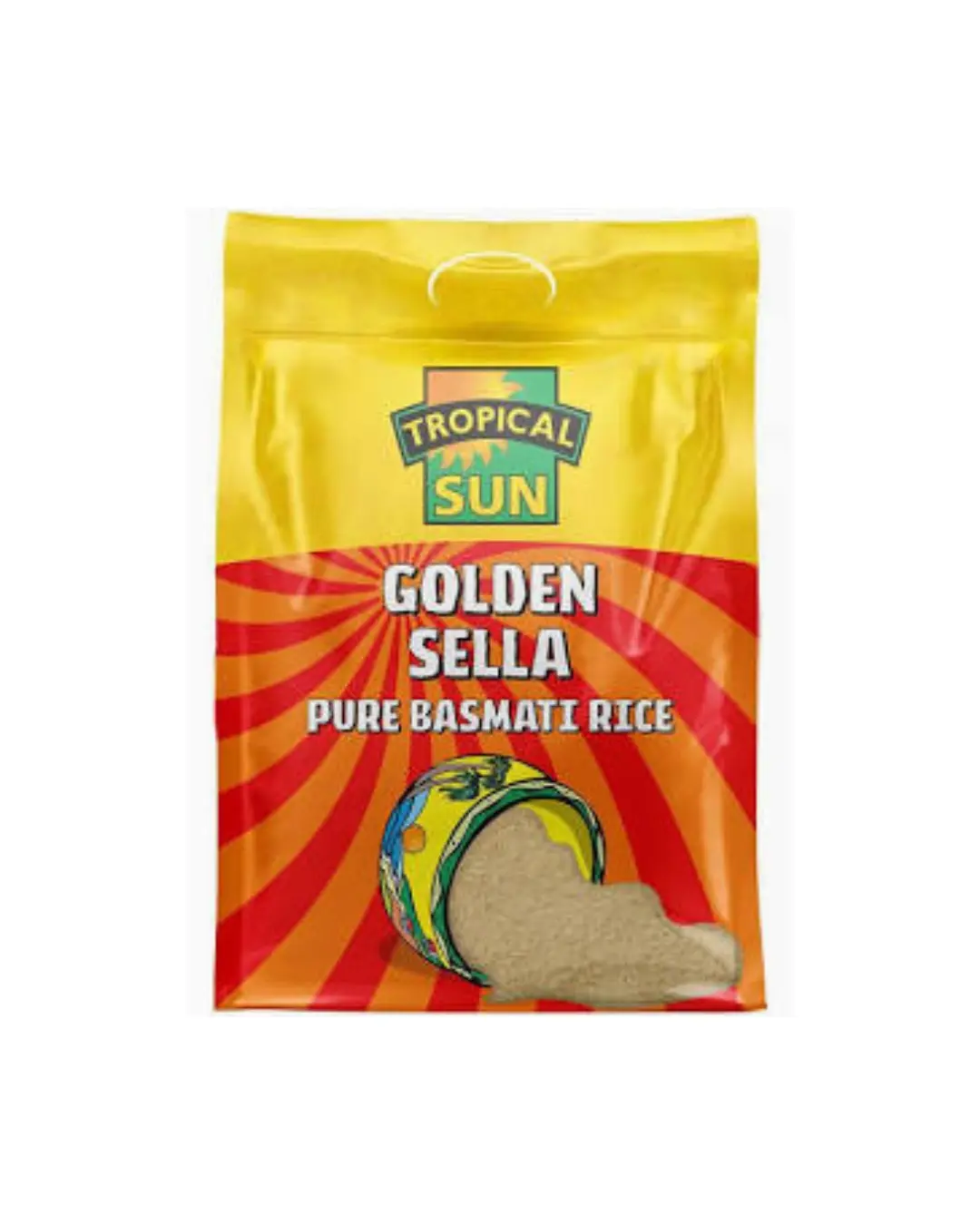Tropical Sun Golden Sella Pure Basmati Rice 5kg