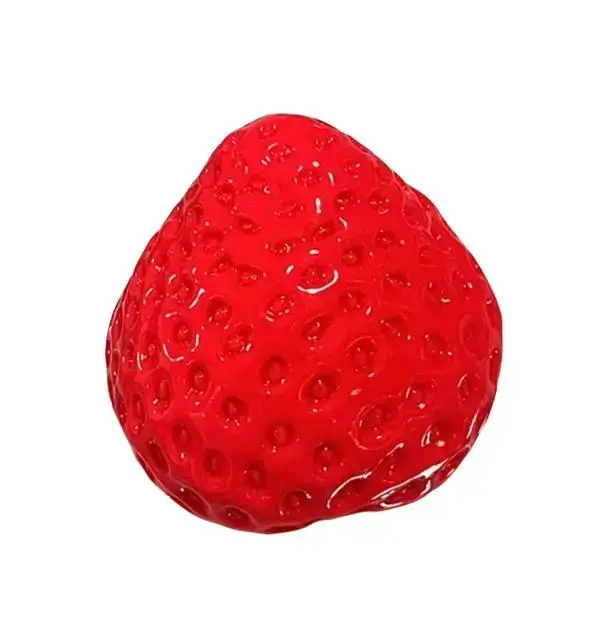 Strawberry Shape Squishy Stress Ball - Large Simulation Fruit Toy, Slow Rebound, Super Soft Mud Feel, High Appearance, Oddly Satisfying, Gentle Pressure, Long-Lasting Squeeze, Christmas Gift