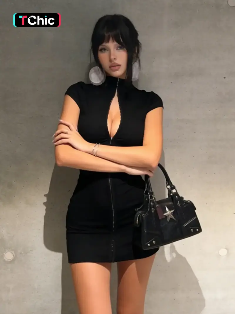 short club dress - TikTok Shop short club dress - TikTok Shop