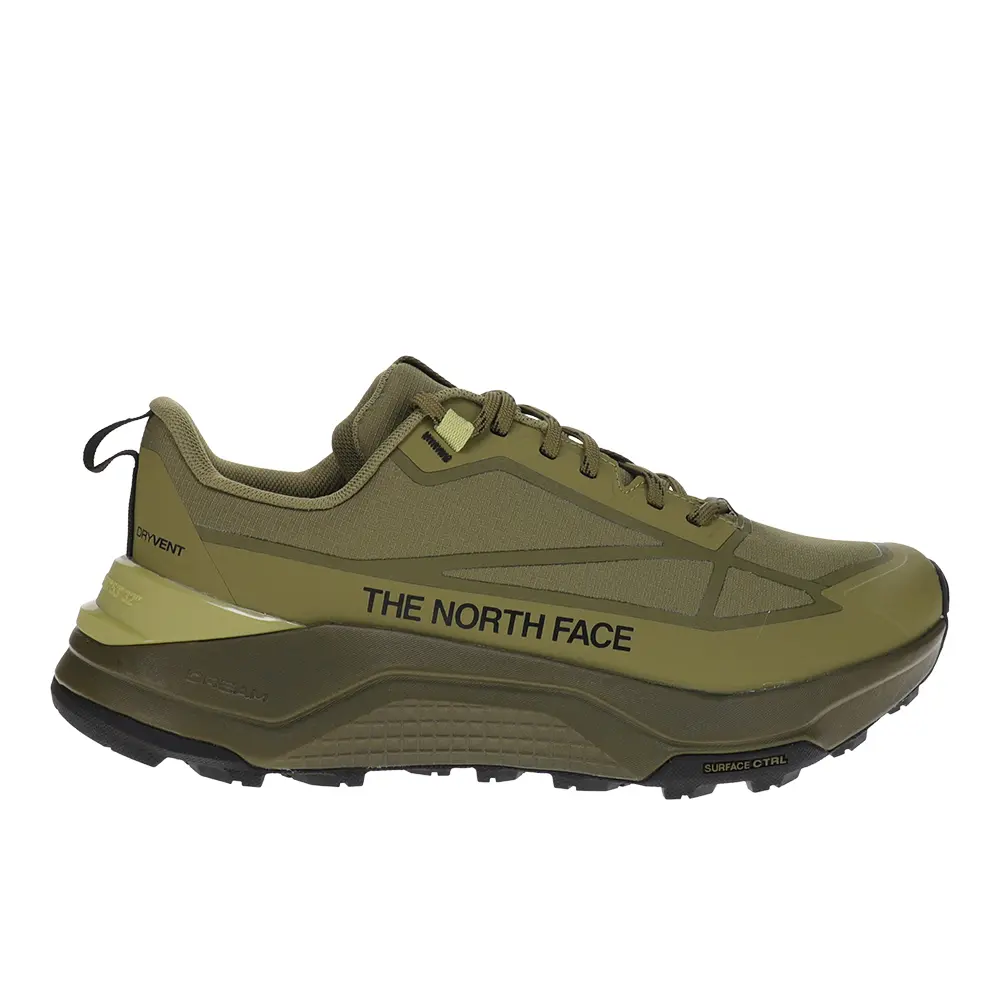 The North Face Mens Fastpack Waterproof Hiking Hiking Sneakers Shoes - Green