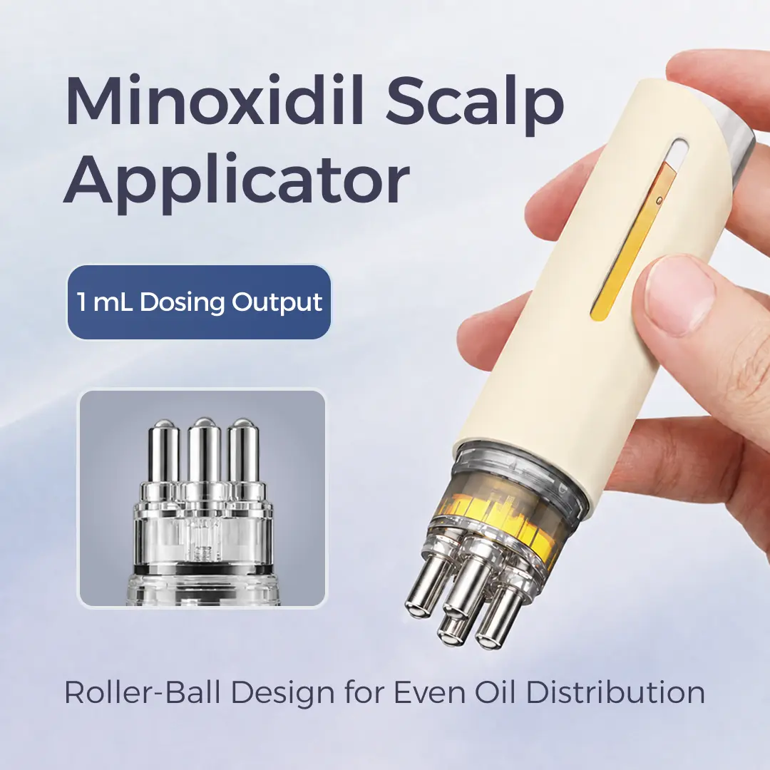 Cavbrook Portable Minoxidil applicator Hair Oil Applicator Deals for you Minoxidil scalp applicator Hair Oil Massage Comb, Hair Care Tool for All Hair Types, Heatless Styling Tool for Women & Men, Hair Combs Scalpmassagers