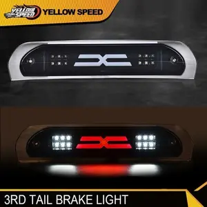 Fit For 02-09 Dodge Ram 1500 3D LED Bar 3rd Tail Brake Light Cargo Lamp Black