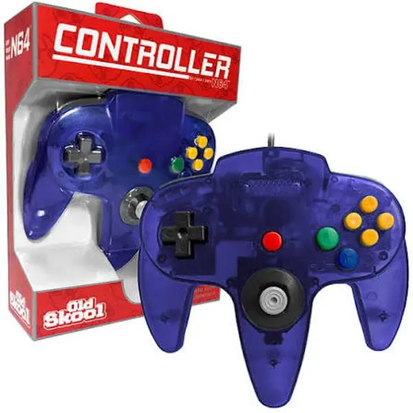 Old Skool N64 Wired Controller - Funtastic Grape Old Skool N64 Wired Controller - Funtastic Grape