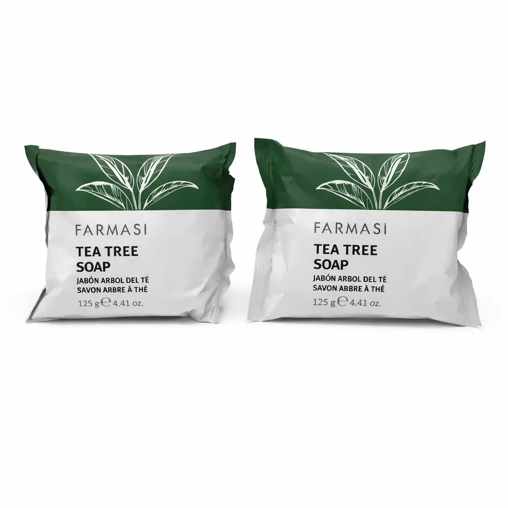 Tea Tree Soap + Body Cleaning + Face Cleaning + Skin Repair + Acne Lot Of 2