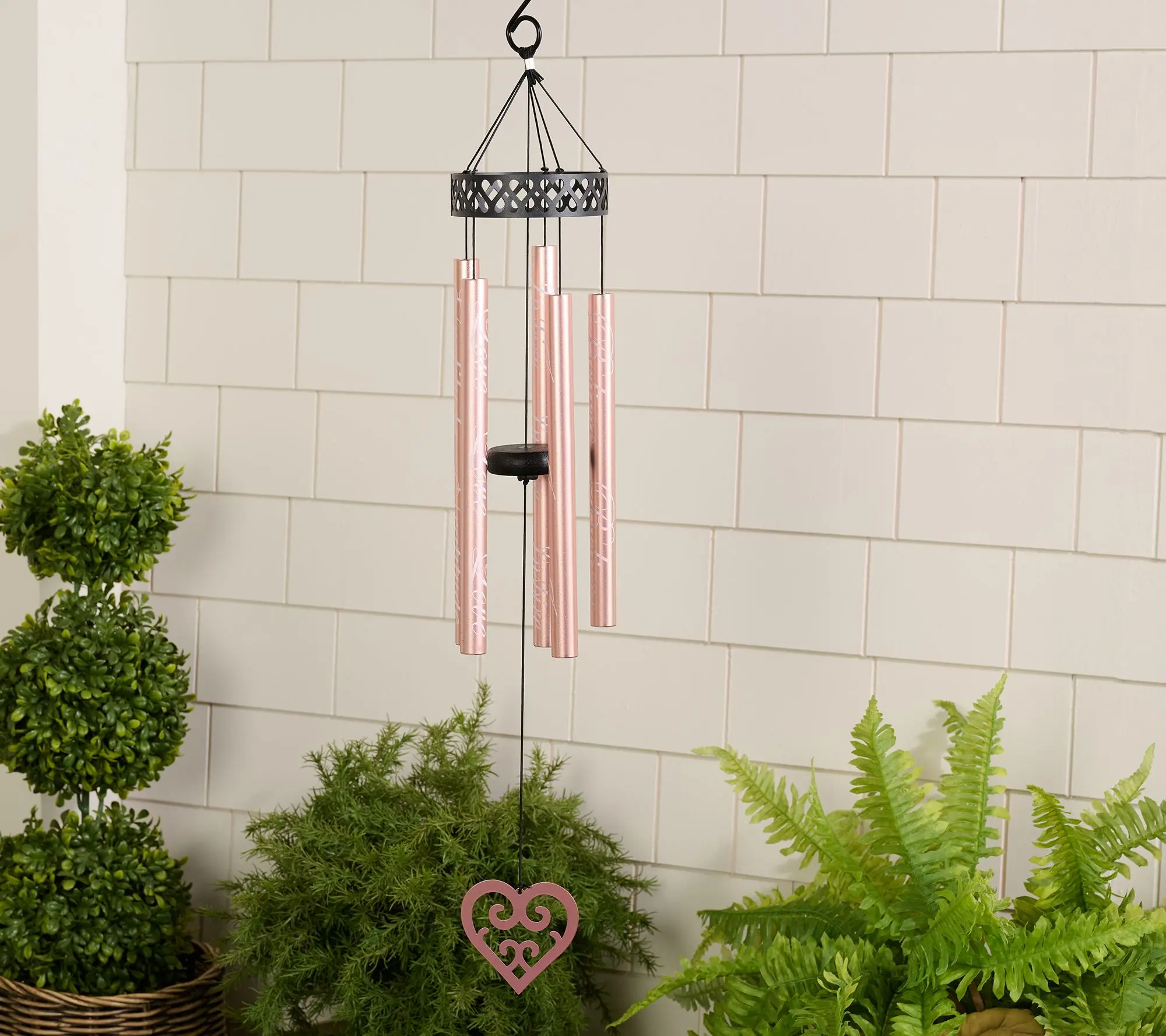Home 2 Garden 36" 5-Bell Inspirational Hand Tuned Wind Chime Home 2 Garden 36" 5-Bell Inspirational Hand Tuned Wind Chime