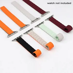 Magnetic Silicone Watch Band, Replacement Watch Band for Apple Watch S10 42/46mm 41mm 45, Slim Watch Band for iWatch SE 9 8 7 6 5 4 Ultra 49, Wearable, Smart Watch Strap