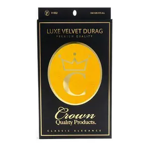 Yellow Velvet Durag